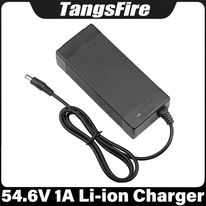 54.6V 1A Lithium Battery Charger 13Series For 48V Electric Scooter Bicycle Li-ion Battery Pack Charger DC High Quality Connector
54.6V 1A Lithium Battery Charger 13Series For 48V Electric Scooter Bicycle Li-ion Battery Pack Charger DC High Quality Connector