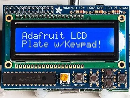 Комплект ЖК-клавиатуры Adafruit 16x2 для Raspberry Pi - синий и белый
Комплект ЖК-клавиатуры Adafruit 16x2 для Raspberry Pi - синий и белый