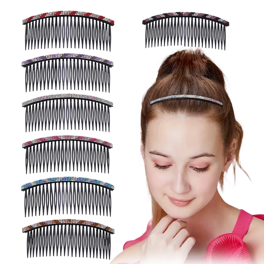 Fashion Ponytail Clip Hair Combs Women Rhinestone Pearl Barrettes Luxury New Hair Maker Bun Hair Accessories Hairpins Headwear
Fashion Ponytail Clip Hair Combs Women Rhinestone Pearl Barrettes Luxury New Hair Maker Bun Hair Accessories Hairpins Headwear