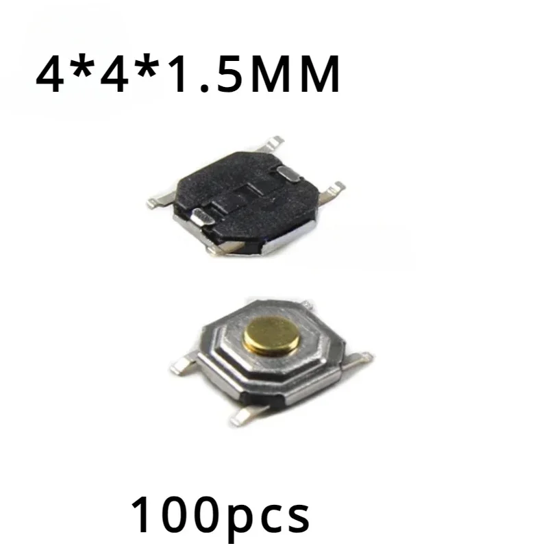 100 шт./лот SMD 4*4*1,5 мм 4X4X1,5 мм тактильный тактовый кнопочный микропереключатель мгновенный
100 шт./лот SMD 4*4*1,5 мм 4X4X1,5 мм тактильный тактовый кнопочный микропереключатель мгновенный