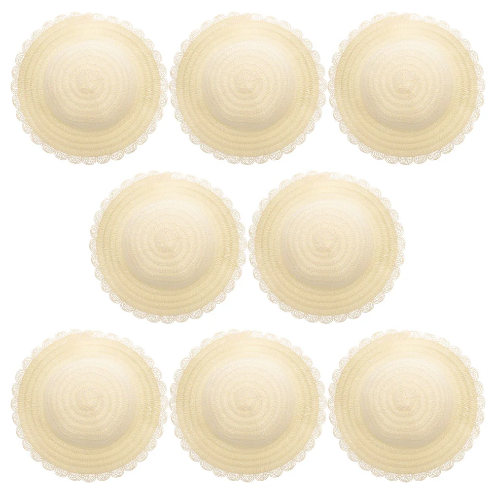 8 Pcs DIY Straw Hat Painting Hats to Weave For Blank Dancing Party Natural Grass Graffiti Accessory Unfinished Child
8 Pcs DIY Straw Hat Painting Hats to Weave For Blank Dancing Party Natural Grass Graffiti Accessory Unfinished Child