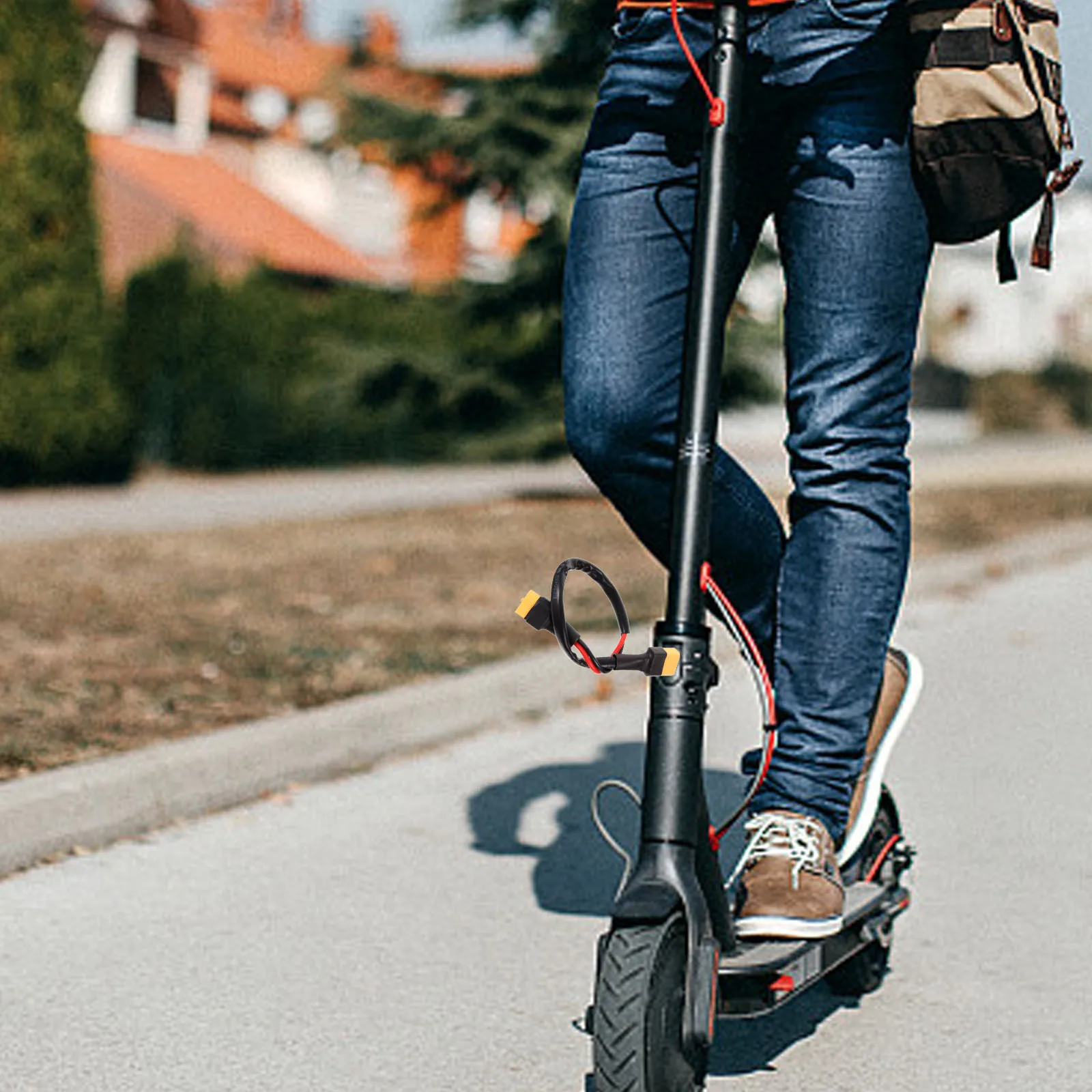 Durable Electric Scooter Charging Cable Extension Power Cord Stable Output Electric Scooter Part Cable Extension 
Durable Electric Scooter Charging Cable Extension Power Cord Stable Output Electric Scooter Part Cable Extension