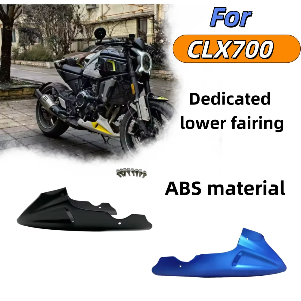 The lower fairing is suitable for the bottom dome fairing of the CLX700, CL-X700, CF700, and CL-X motorcycles, made of ABS mater
The lower fairing is suitable for the bottom dome fairing of the CLX700, CL-X700, CF700, and CL-X motorcycles, made of ABS mater
