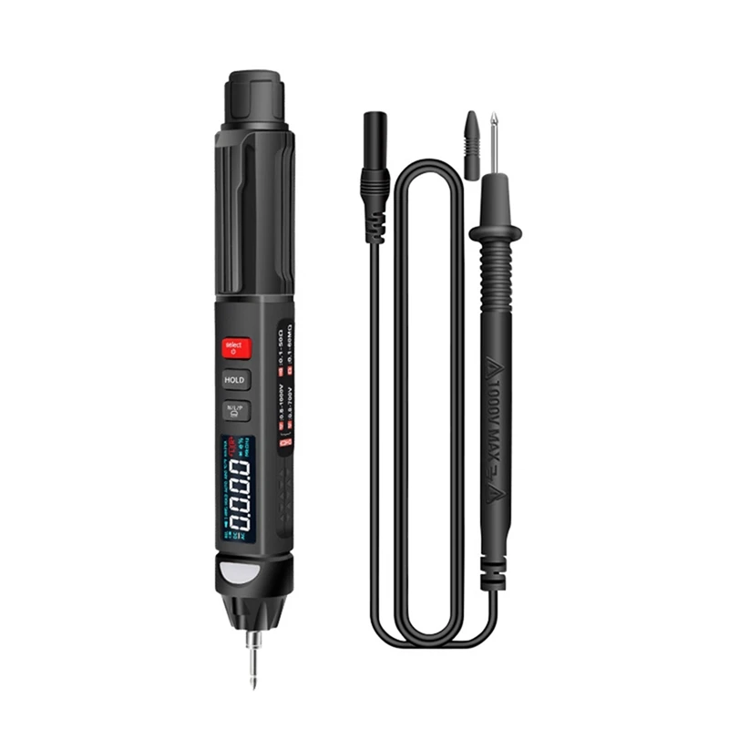 High-Precision Multimeter Digital LCD Display Voltage Tester Automatic Pocket Intelligent Breakpoint Finder Multimeter-A12K
High-Precision Multimeter Digital LCD Display Voltage Tester Automatic Pocket Intelligent Breakpoint Finder Multimeter-A12K