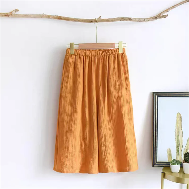 Loose Casual Cropped Pants for Women Summer Cotton Linen Pants Elastic Waist Wide Leg Pants M-6XL 7XL Sleeping Pants
Loose Casual Cropped Pants for Women Summer Cotton Linen Pants Elastic Waist Wide Leg Pants M-6XL 7XL Sleeping Pants