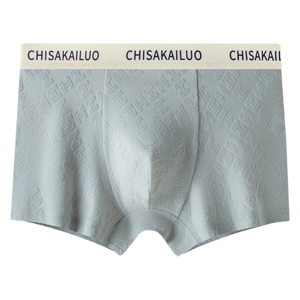 Men's Jacquard Cotton Underwear Breathable Midwaist Boxer Shorts Trunks for Comfortable Home Wear and Daily Use 
Men's Jacquard Cotton Underwear Breathable Midwaist Boxer Shorts Trunks for Comfortable Home Wear and Daily Use
