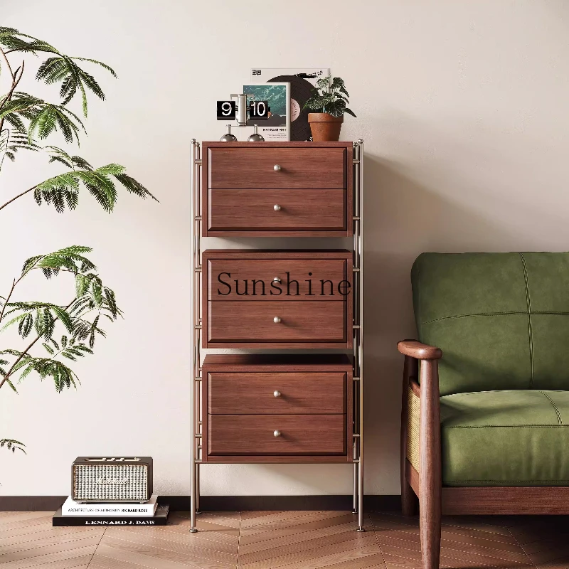 Nordic solid wood medieval wabi wind multi-purpose storage porch bedside cabinet
Nordic solid wood medieval wabi wind multi-purpose storage porch bedside cabinet
