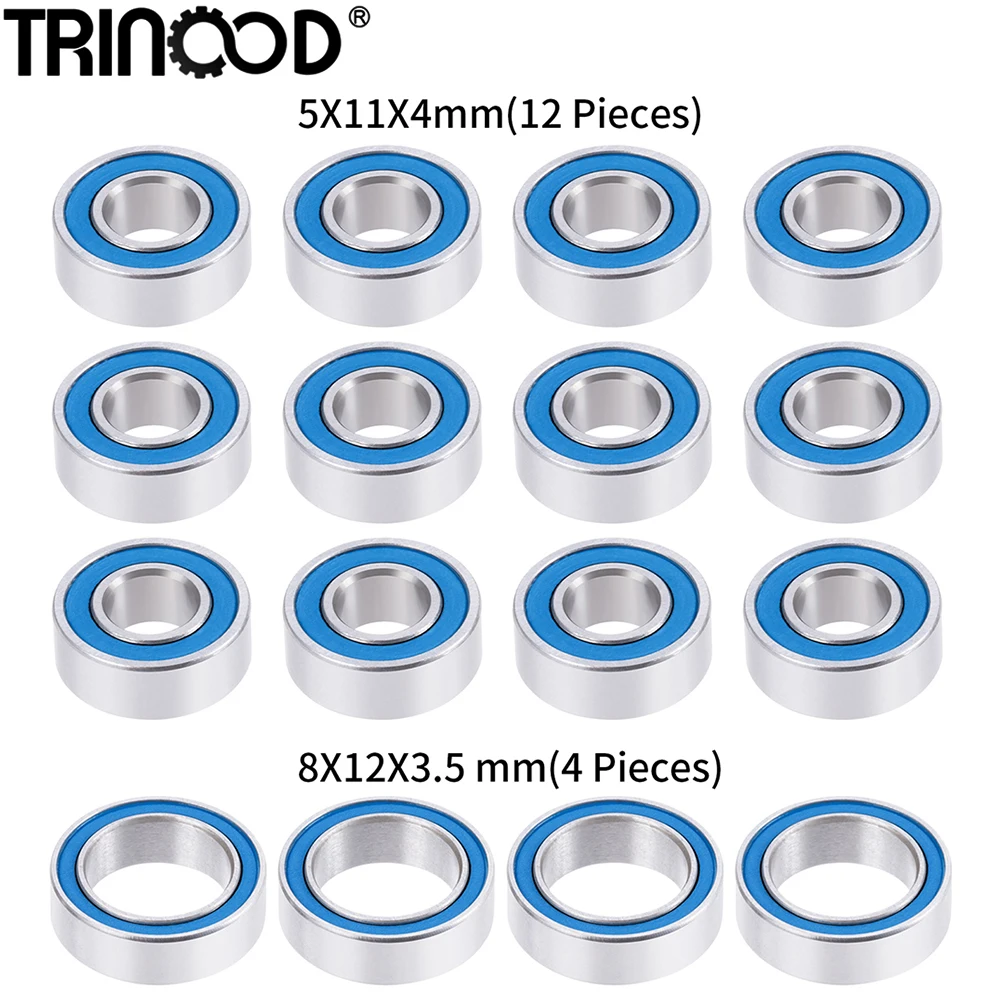 Комплект резиновых герметичных подшипников TRINOOD 16 шт. для Tamiya TT-02B, плазменные края, Neo Scorcher, обновленные двойные детали Ridge
Комплект резиновых герметичных подшипников TRINOOD 16 шт. для Tamiya TT-02B, плазменные края, Neo Scorcher, обновленные двойные детали Ridge