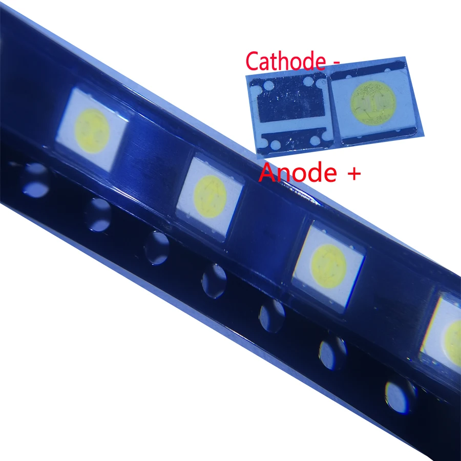 100PCS/Lot SMD LED 3535 3V 1.85W Cool White High Power For WOOREE TV Backlight
100PCS/Lot SMD LED 3535 3V 1.85W Cool White High Power For WOOREE TV Backlight