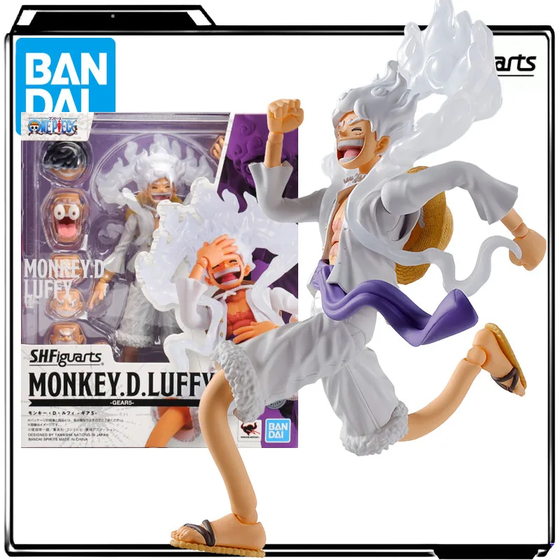 Bandai Genuine S.H.Figuarts Anime Figure Monkey D. Luffy - Gear 5 155mm Action Figure Toys for Boys Kids Gift Collectible Model
Bandai Genuine S.H.Figuarts Anime Figure Monkey D. Luffy - Gear 5 155mm Action Figure Toys for Boys Kids Gift Collectible Model