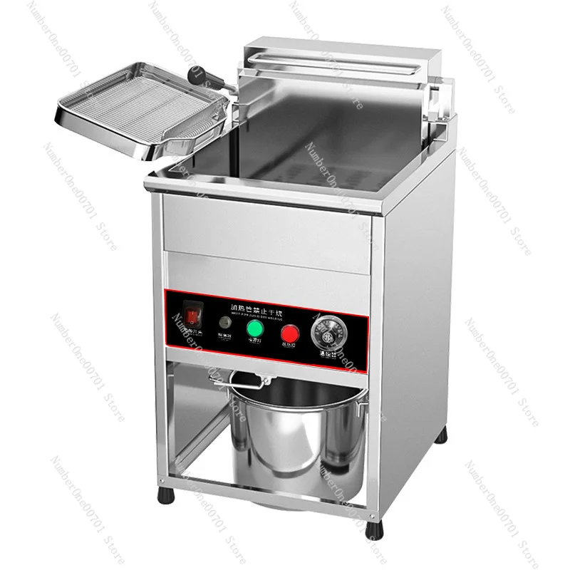 Vertical Thickened Electric Fryer Commercial Electric Large Capacity Deep Fryer Chicken Frying Machine
Vertical Thickened Electric Fryer Commercial Electric Large Capacity Deep Fryer Chicken Frying Machine