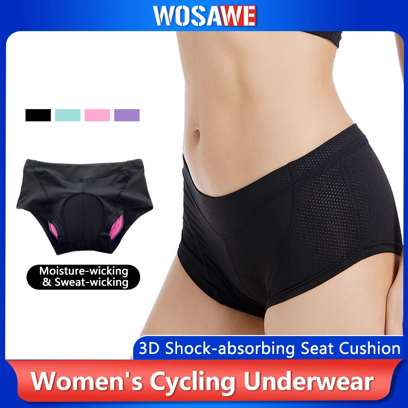 WOSAWE Cycling Undershorts Women's Bicycle Shorts 3D Gel Padded Cycling Shorts MTB Bike Underwear Breathable Bicycle Short Pants
WOSAWE Cycling Undershorts Women's Bicycle Shorts 3D Gel Padded Cycling Shorts MTB Bike Underwear Breathable Bicycle Short Pants