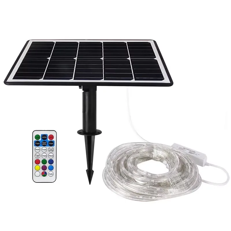 Waterproof outdoor 10M solar tube string light
Waterproof outdoor 10M solar tube string light