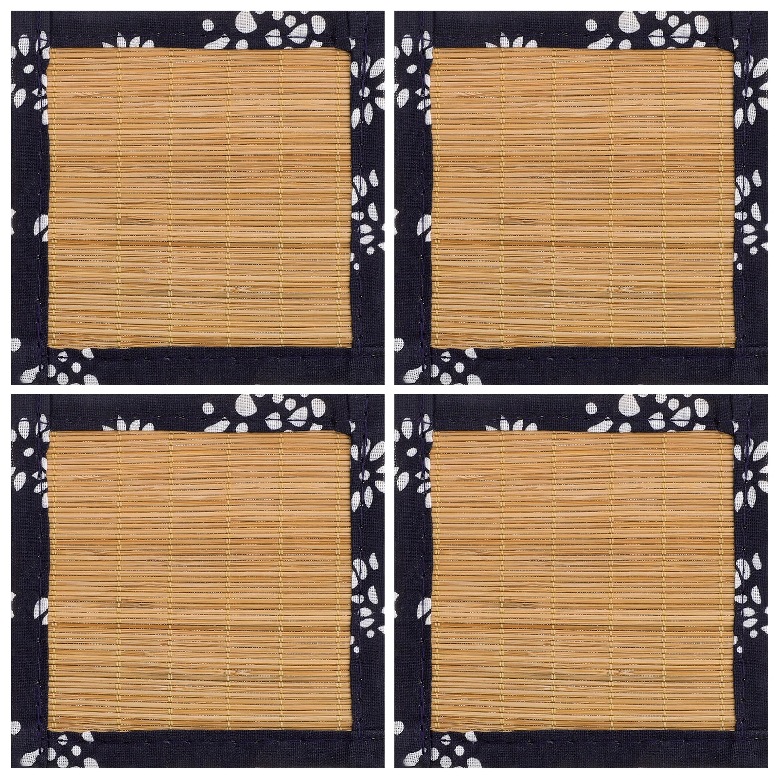 4pcs Bamboo Coasters Fabric Tea Mat Square Placemats Drink Braided Cup Mats Heat Insulation Table Decor Non slip Pad
4pcs Bamboo Coasters Fabric Tea Mat Square Placemats Drink Braided Cup Mats Heat Insulation Table Decor Non slip Pad