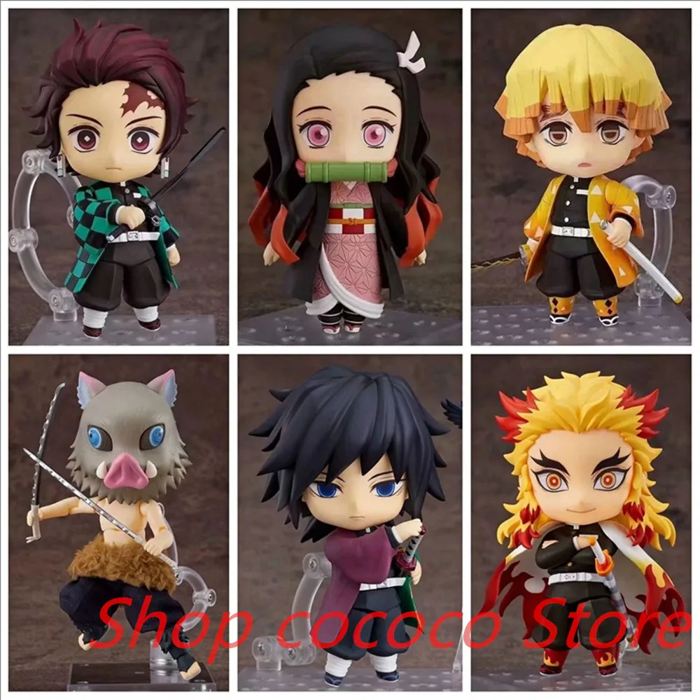 Demon Slayer Q-Version Anime Figures Set - Tanjirou Nezuko Zenitsu Inosuke 10cm Hashira Model Doll Kawaii Collectible Toys
Demon Slayer Q-Version Anime Figures Set - Tanjirou Nezuko Zenitsu Inosuke 10cm Hashira Model Doll Kawaii Collectible Toys