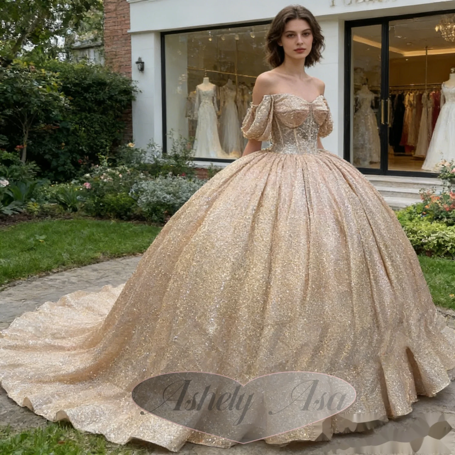 Customized Champagne Gold Women Prom Dress Birthday Party Gown Corset Ball Gown Occasion Wear Vestido De xv Quinceanera 15 16
Customized Champagne Gold Women Prom Dress Birthday Party Gown Corset Ball Gown Occasion Wear Vestido De xv Quinceanera 15 16