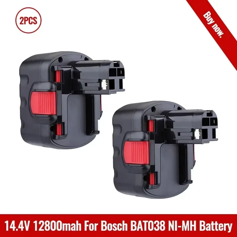 2025Super 14.4V12800mAh Rechargeable Battery for Bosch BAT038 BAT040 BAT140 BAT159 BAT041 3660K NI-MH PSR GSR GWS GHO 14.4V Batt
2025Super 14.4V12800mAh Rechargeable Battery for Bosch BAT038 BAT040 BAT140 BAT159 BAT041 3660K NI-MH PSR GSR GWS GHO 14.4V Batt