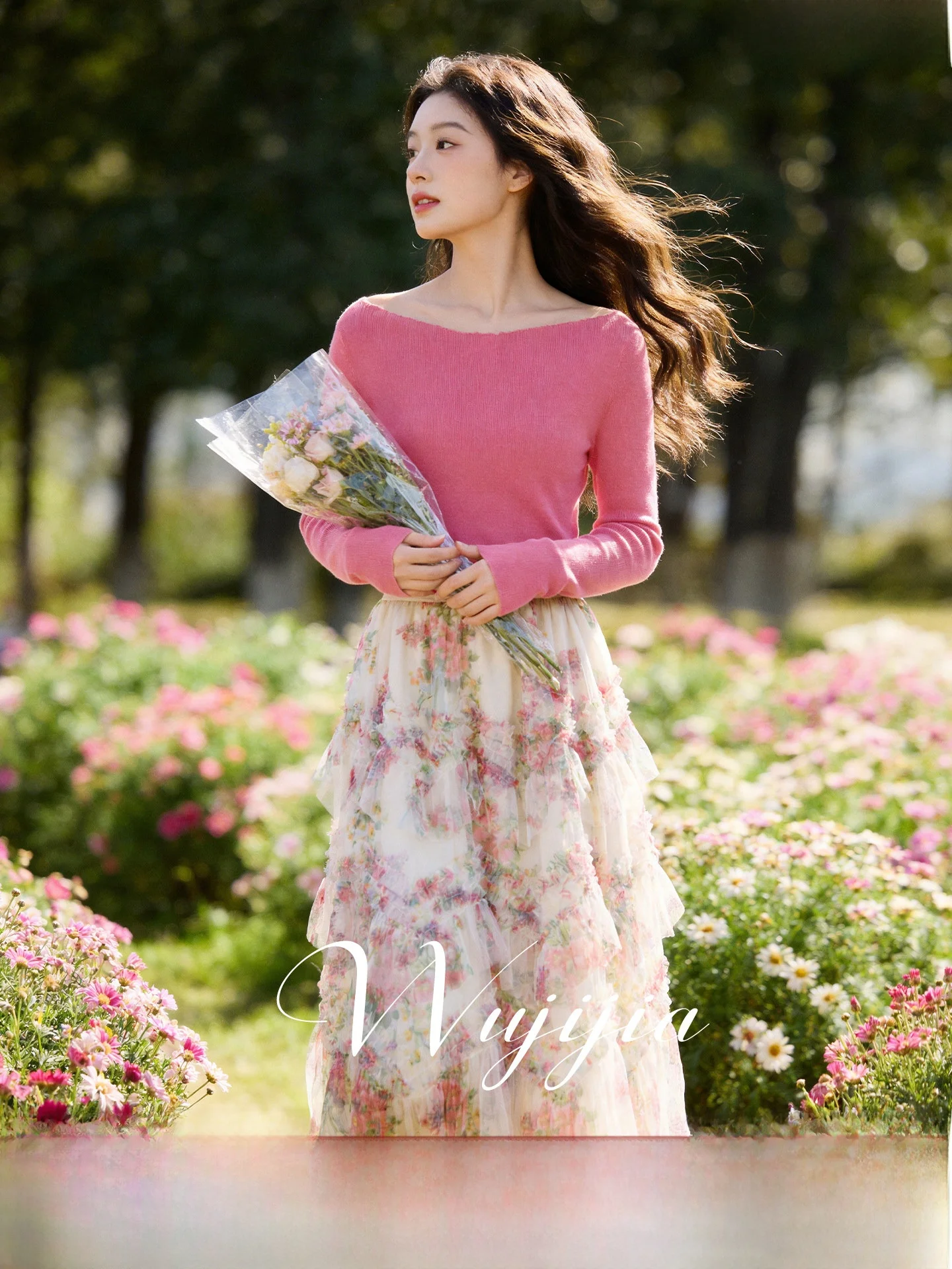 Women's Knitted Long Sleeve Large U Neck Floral Print Top with Cake Skirt Spring 2026 New Arrival plus Size Universal Fit
Women's Knitted Long Sleeve Large U Neck Floral Print Top with Cake Skirt Spring 2026 New Arrival plus Size Universal Fit