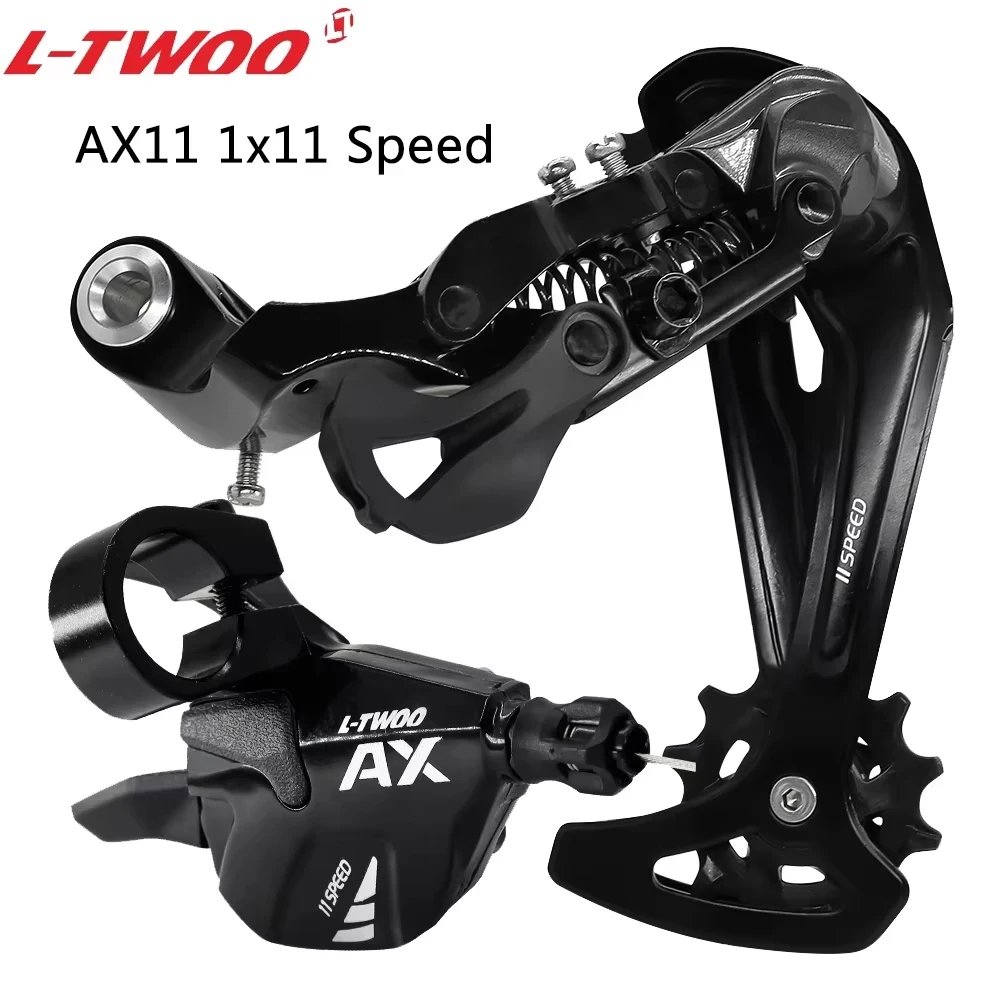 LTWOO AX 1x11 Speed Groupset Right Shifter Lever Rear Derailleur Long Cage for MTB Bike 42T/46T/50T/52T 11v Compatible SHIMANO
LTWOO AX 1x11 Speed Groupset Right Shifter Lever Rear Derailleur Long Cage for MTB Bike 42T/46T/50T/52T 11v Compatible SHIMANO
