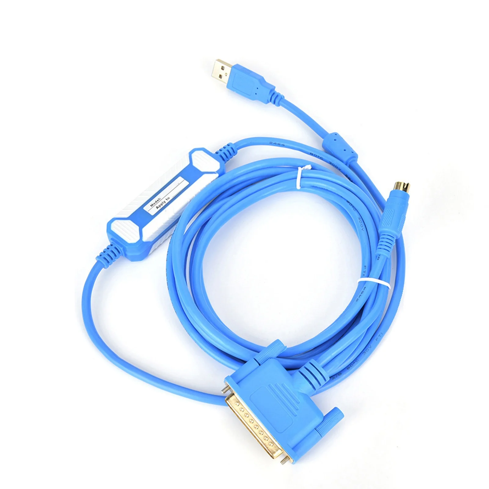 USB-SC09 PLC Programming Cable PLC Data Cable Download Line for Mitsubishi 3 Meters
USB-SC09 PLC Programming Cable PLC Data Cable Download Line for Mitsubishi 3 Meters
