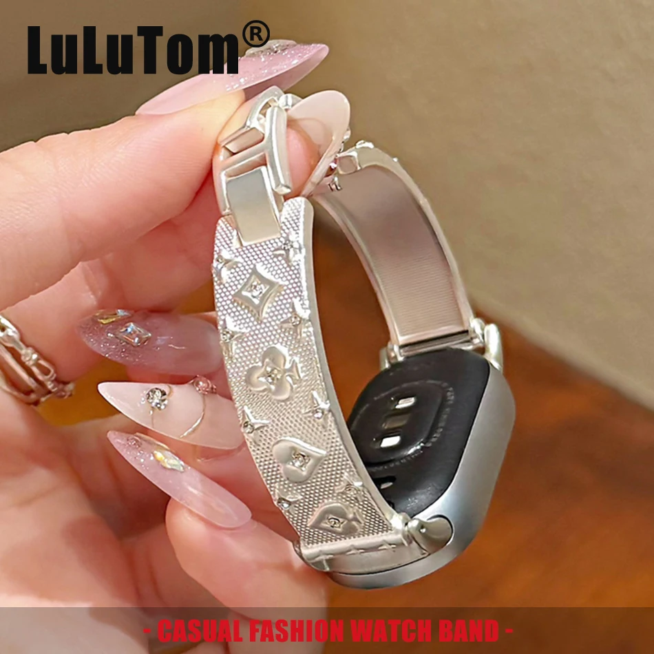 Spade Heart Diamond Club Poker Bracelet Watch Band For Xiaomi Mi Band 10 9 8 Metal Strap For Miband 8Pro 9 Pro Replace Wristband
Spade Heart Diamond Club Poker Bracelet Watch Band For Xiaomi Mi Band 10 9 8 Metal Strap For Miband 8Pro 9 Pro Replace Wristband