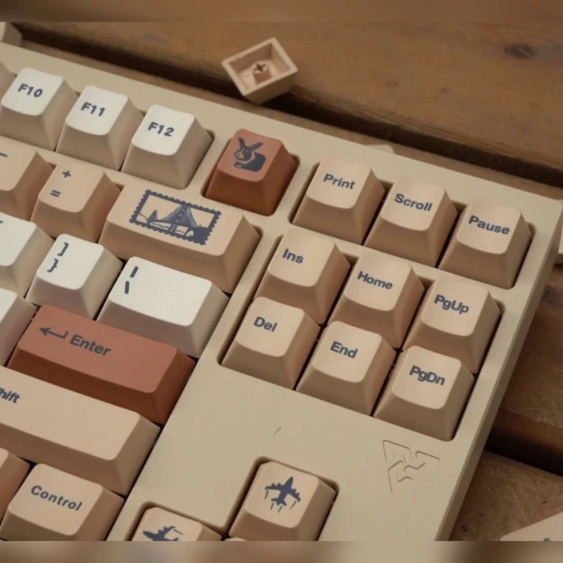 143Keys Retro Stamp Keycap Cherry PBT Dye Subbed for Mechanical Keyboard Dropship
143Keys Retro Stamp Keycap Cherry PBT Dye Subbed for Mechanical Keyboard Dropship