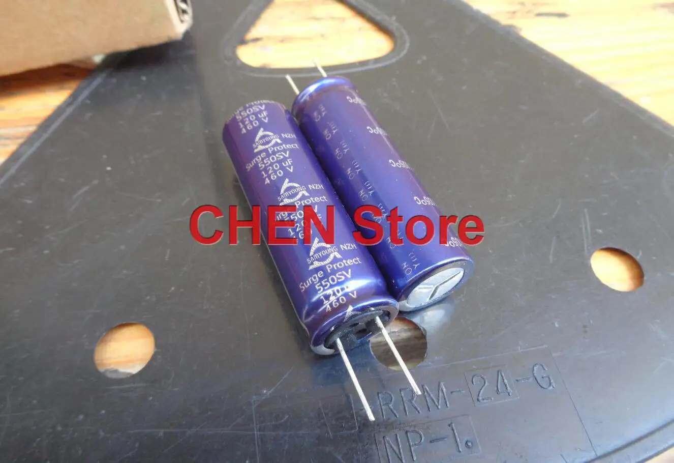10PCS/lot Korea SAMYOUNG NZH 120UF 460V 16X50MM Surge Protect electrolytic capacitor 550SV 460V120UF 550v Free Shipping
10PCS/lot Korea SAMYOUNG NZH 120UF 460V 16X50MM Surge Protect electrolytic capacitor 550SV 460V120UF 550v Free Shipping