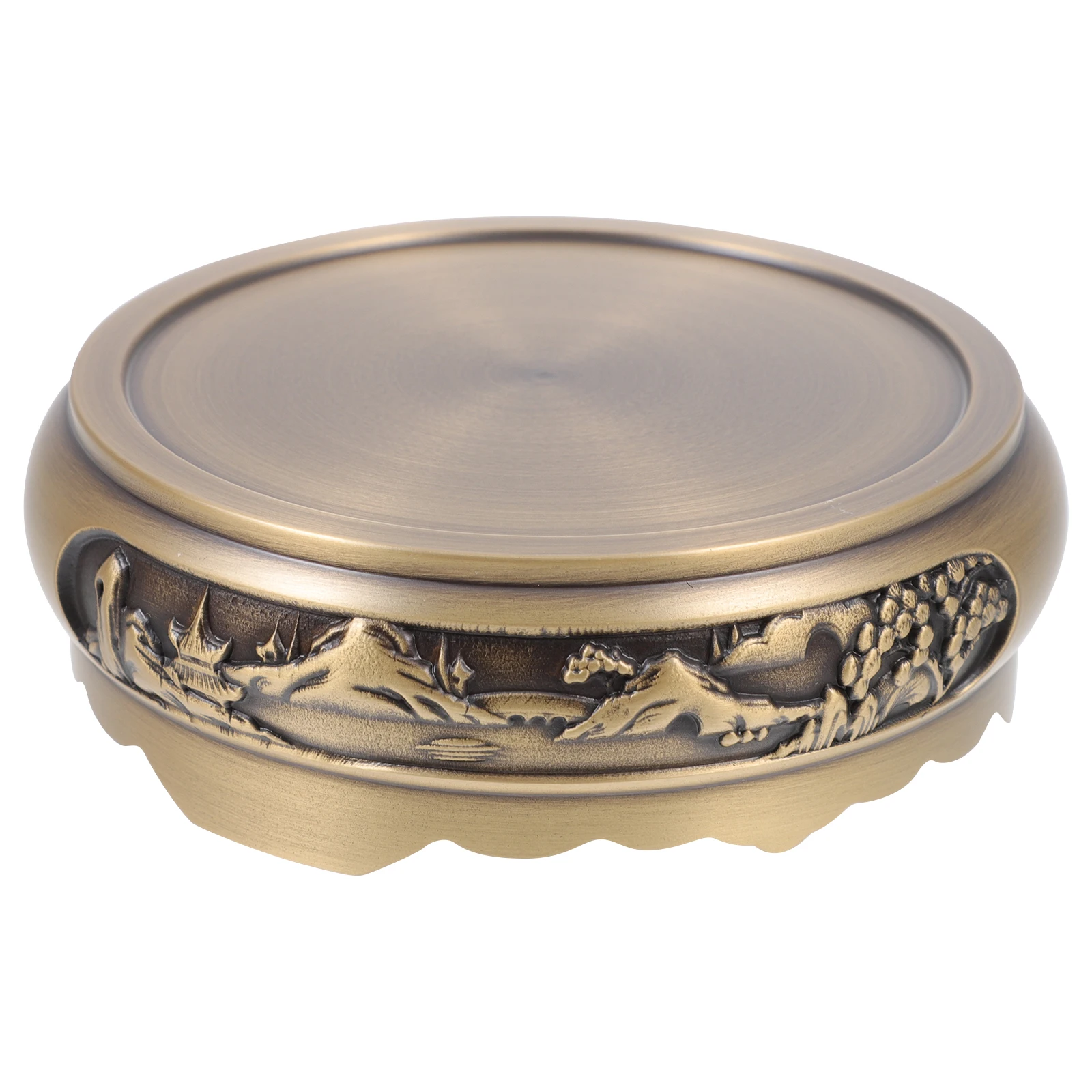 Copper Censer Base Decorative for Home Desktop Incense Burner Display Yoga Bedroom Sauna Practical Portable
Copper Censer Base Decorative for Home Desktop Incense Burner Display Yoga Bedroom Sauna Practical Portable