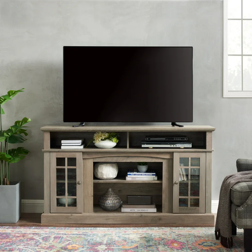 Classic TV Media Stand Modern Entertainment Console For TV Up To 65" With Open And Closed Storage Space, Gray Wash, 58.25"W*15.7
Classic TV Media Stand Modern Entertainment Console For TV Up To 65" With Open And Closed Storage Space, Gray Wash, 58.25"W*15.7