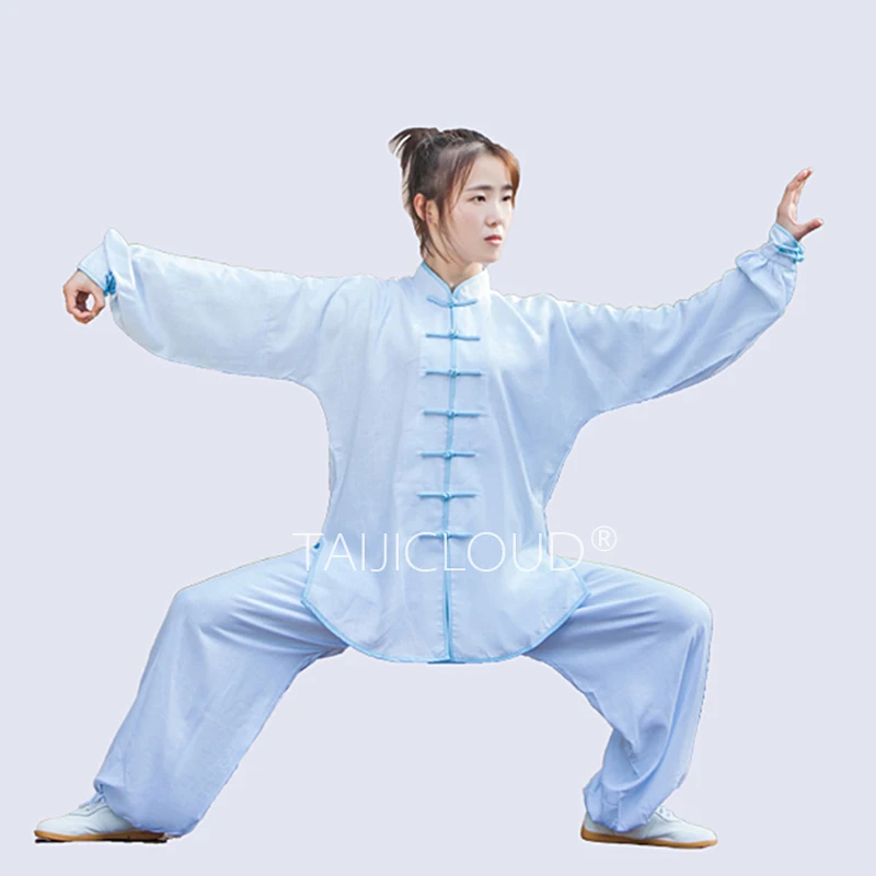 Men's Cotton Linen Tai Chi Practice Uniform & Women's Martial Arts Outfit - Spring/Autumn Training Clothing
Men's Cotton Linen Tai Chi Practice Uniform & Women's Martial Arts Outfit - Spring/Autumn Training Clothing