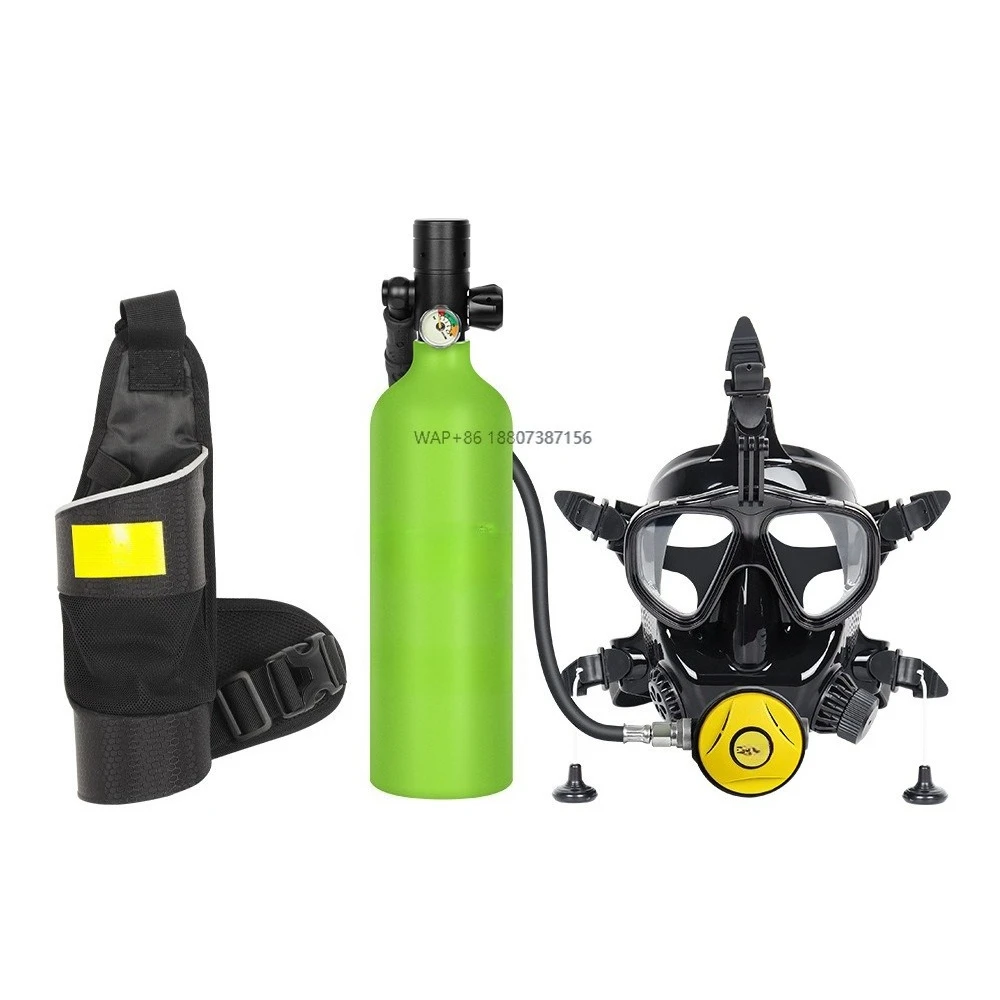High Pressure 1L Mini Steel Aluminum Submersible Air and Oxygen Tank with Mask
High Pressure 1L Mini Steel Aluminum Submersible Air and Oxygen Tank with Mask