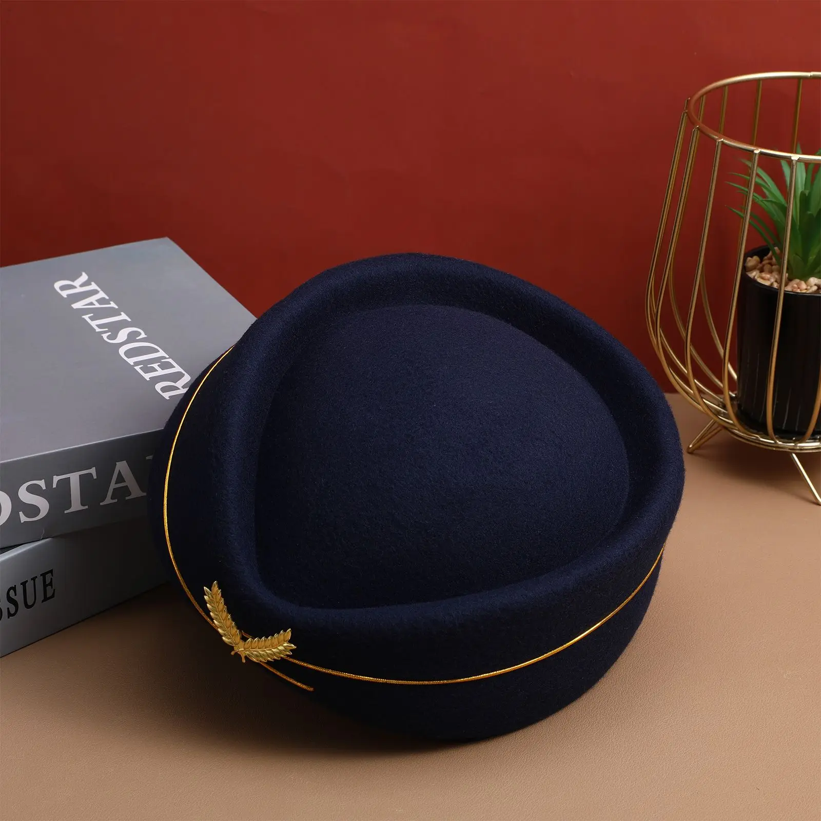 Air Stewardess Hat Flight Attendant Cap Lightweight Comfort Soft Cosplay Costume Party Stage Bright
Air Stewardess Hat Flight Attendant Cap Lightweight Comfort Soft Cosplay Costume Party Stage Bright
