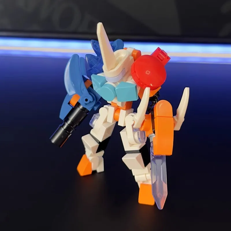 Креативная забавная деформация, мини-боевой робот, строительные блоки MOC, экзоскелет, меховая модель, сделай сам, детская сборная игрушка, подарок на день рождения 
Креативная забавная деформация, мини-боевой робот, строительные блоки MOC, экзоскелет, меховая модель, сделай сам, детская сборная игрушка, подарок на день рождения