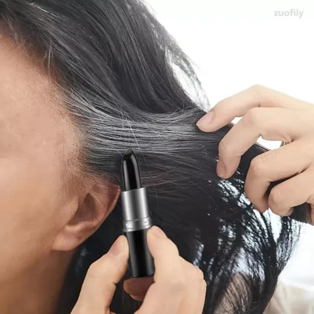 New Black Brown One-Time Hair Dye Lipstick Style Instant Hair Dye Pen Temporary Cover Up White Hair Color Cream Stick Gift
New Black Brown One-Time Hair Dye Lipstick Style Instant Hair Dye Pen Temporary Cover Up White Hair Color Cream Stick Gift