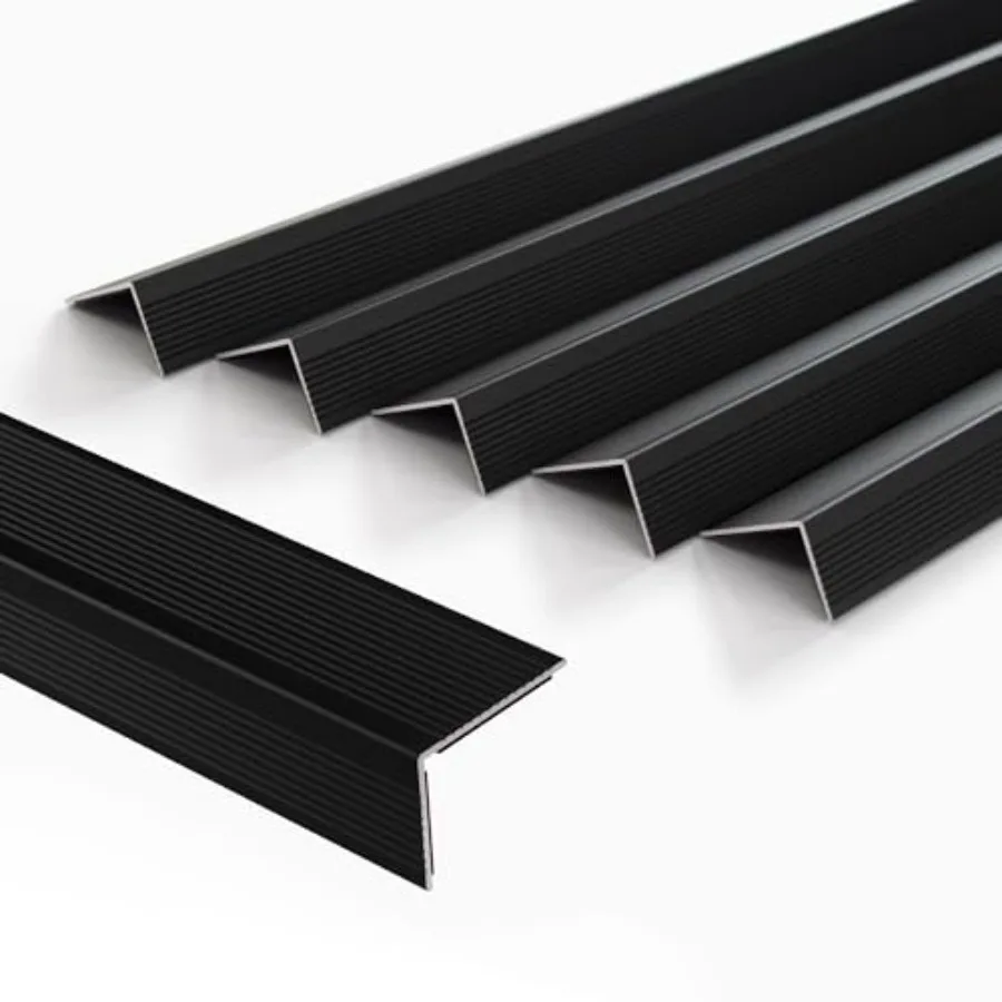 5-Pack Aluminum Peel and Stick Stair Nosing, Staircase Step Treads Anti-Slip Stair Edge Protector, Waterproof Self Adhesive Sta
5-Pack Aluminum Peel and Stick Stair Nosing, Staircase Step Treads Anti-Slip Stair Edge Protector, Waterproof Self Adhesive Sta