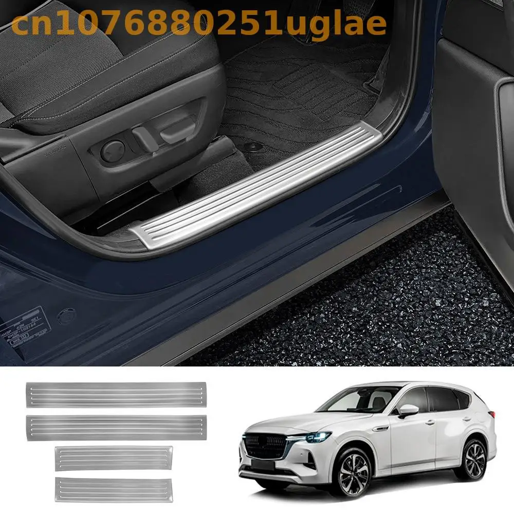 Автомобильный Стайлинг для Mazda CX-60 2022, Накладка на порог из нержавеющей стали, приветственная педаль, автомобильные аксессуары
Автомобильный Стайлинг для Mazda CX-60 2022, Накладка на порог из нержавеющей стали, приветственная педаль, автомобильные аксессуары