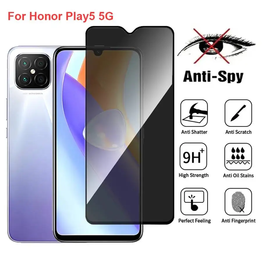 Play 5 Anti Spy Privacy Tempered Glass Protector Compatible For Honor Play5 5G Full Cover Screen Phone Film
Play 5 Anti Spy Privacy Tempered Glass Protector Compatible For Honor Play5 5G Full Cover Screen Phone Film