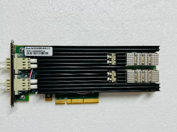 For Silicon PE210G2BPI9-SR-SD dual optical port 10 Gigabit pass network card Intel 82599ES
For Silicon PE210G2BPI9-SR-SD dual optical port 10 Gigabit pass network card Intel 82599ES