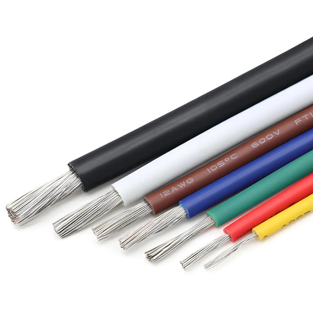 18AWG UL1015 Электронный провод 600 В, 2,8 мм Гибкий многожильный кабель 50 м 100 м для проводки питания промышленной панели управления 
18AWG UL1015 Электронный провод 600 В, 2,8 мм Гибкий многожильный кабель 50 м 100 м для проводки питания промышленной панели управления