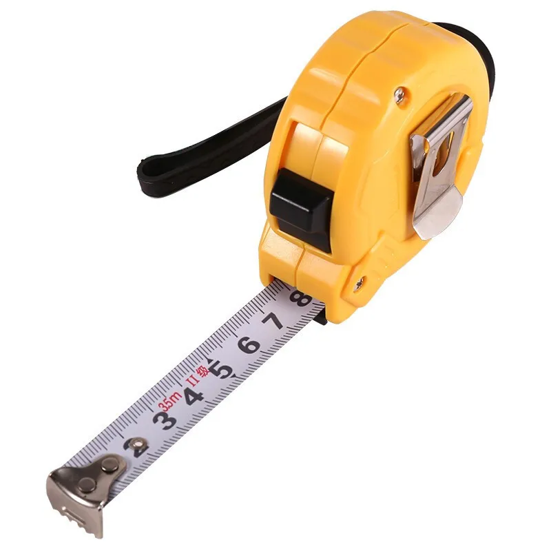 Steel Tape Measure DL9035B Thickened Industrial Grade High Precision Multifunctional Tape Measure Box Ruler 
Steel Tape Measure DL9035B Thickened Industrial Grade High Precision Multifunctional Tape Measure Box Ruler