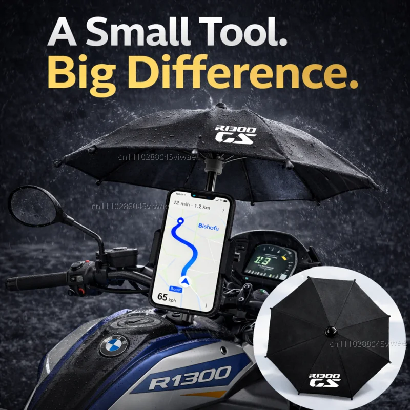 For BMW R1300GS Motorcycle Phone Umbrella Holder Waterproof Sunshade Anti Glare Rainproof Handlebar GPS Mount
For BMW R1300GS Motorcycle Phone Umbrella Holder Waterproof Sunshade Anti Glare Rainproof Handlebar GPS Mount