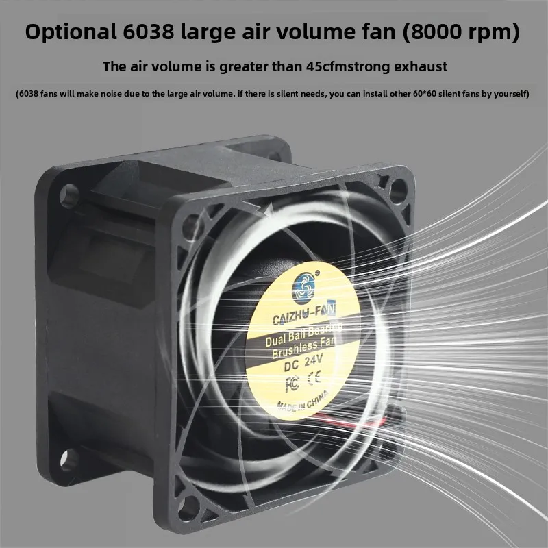 1 комплект, новый комплект выхлопной системы VORON 2.4/ Trident Print Filter, большой объем воздуха, вентилятор для очистки запаха
1 комплект, новый комплект выхлопной системы VORON 2.4/ Trident Print Filter, большой объем воздуха, вентилятор для очистки запаха