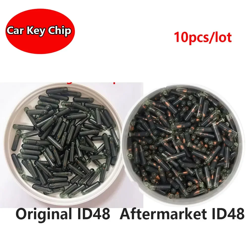 10pcs Original ID48 / Aftermarket ID48 Car Key Blank Chip Auto Transponder Chip Glass ID48 Unlock Chip for VW Audi Skoda Honda
10pcs Original ID48 / Aftermarket ID48 Car Key Blank Chip Auto Transponder Chip Glass ID48 Unlock Chip for VW Audi Skoda Honda