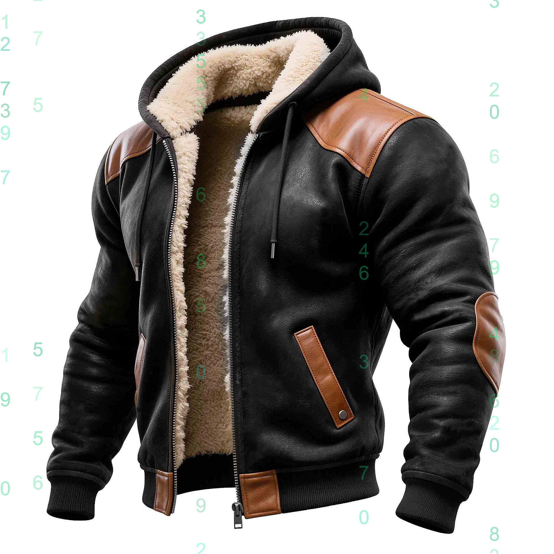 Men's Fur Lined Leather Jacket Coats Oversized Casual Outerwear Jackets Spring Summer
Men's Fur Lined Leather Jacket Coats Oversized Casual Outerwear Jackets Spring Summer