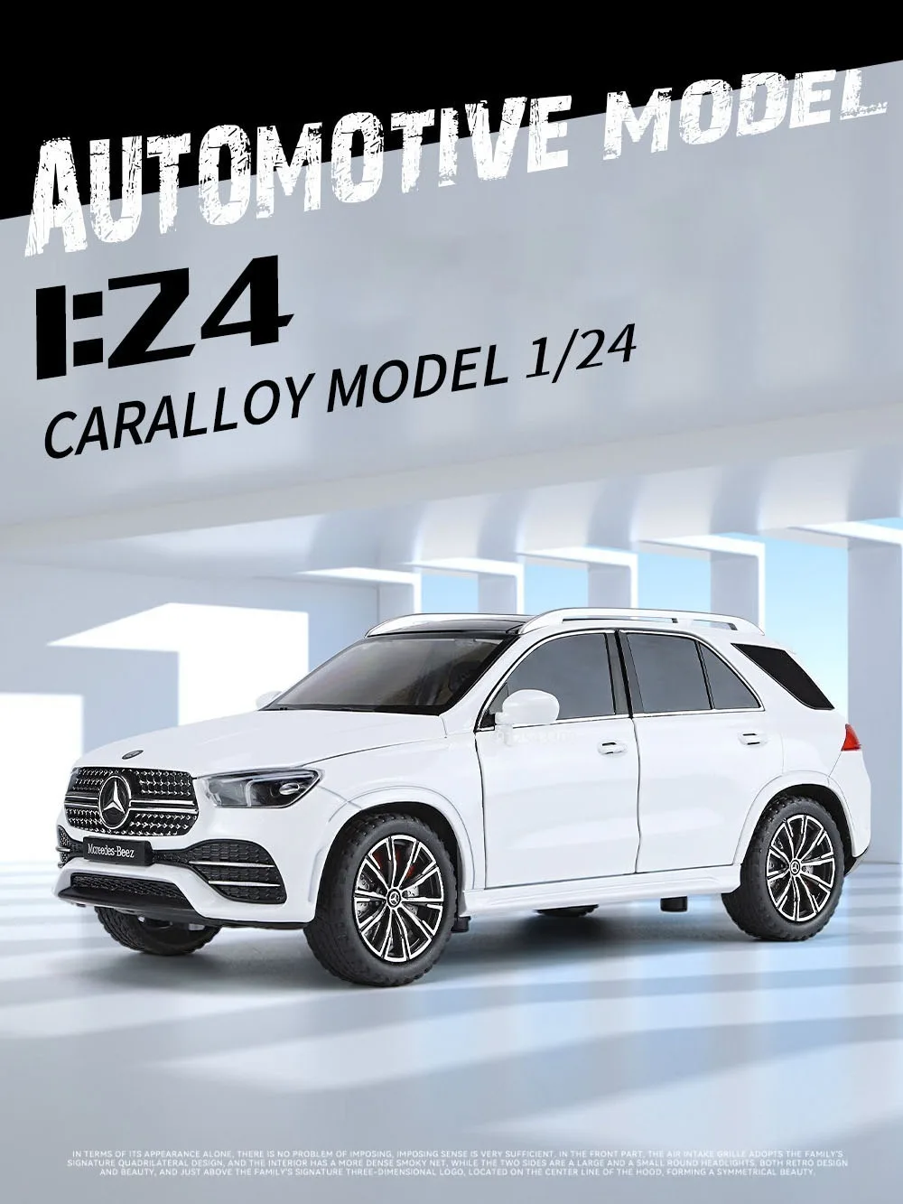 Модель игрушечного автомобиля 1/24 Bens GLE350, литый под давлением, с 6 дверцами, открытая модель автомобиля со звуком, игрушка для мальчиков, подарки на день рождения
Модель игрушечного автомобиля 1/24 Bens GLE350, литый под давлением, с 6 дверцами, открытая модель автомобиля со звуком, игрушка для мальчиков, подарки на день рождения