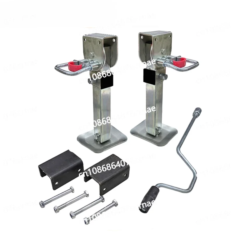 2 Legs with 1 Handle, 1 Ton Retractable RV Support Legs Upright and Retractable RV Balance Legs Galvanized Anti Rust 90 Folding
2 Legs with 1 Handle, 1 Ton Retractable RV Support Legs Upright and Retractable RV Balance Legs Galvanized Anti Rust 90 Folding