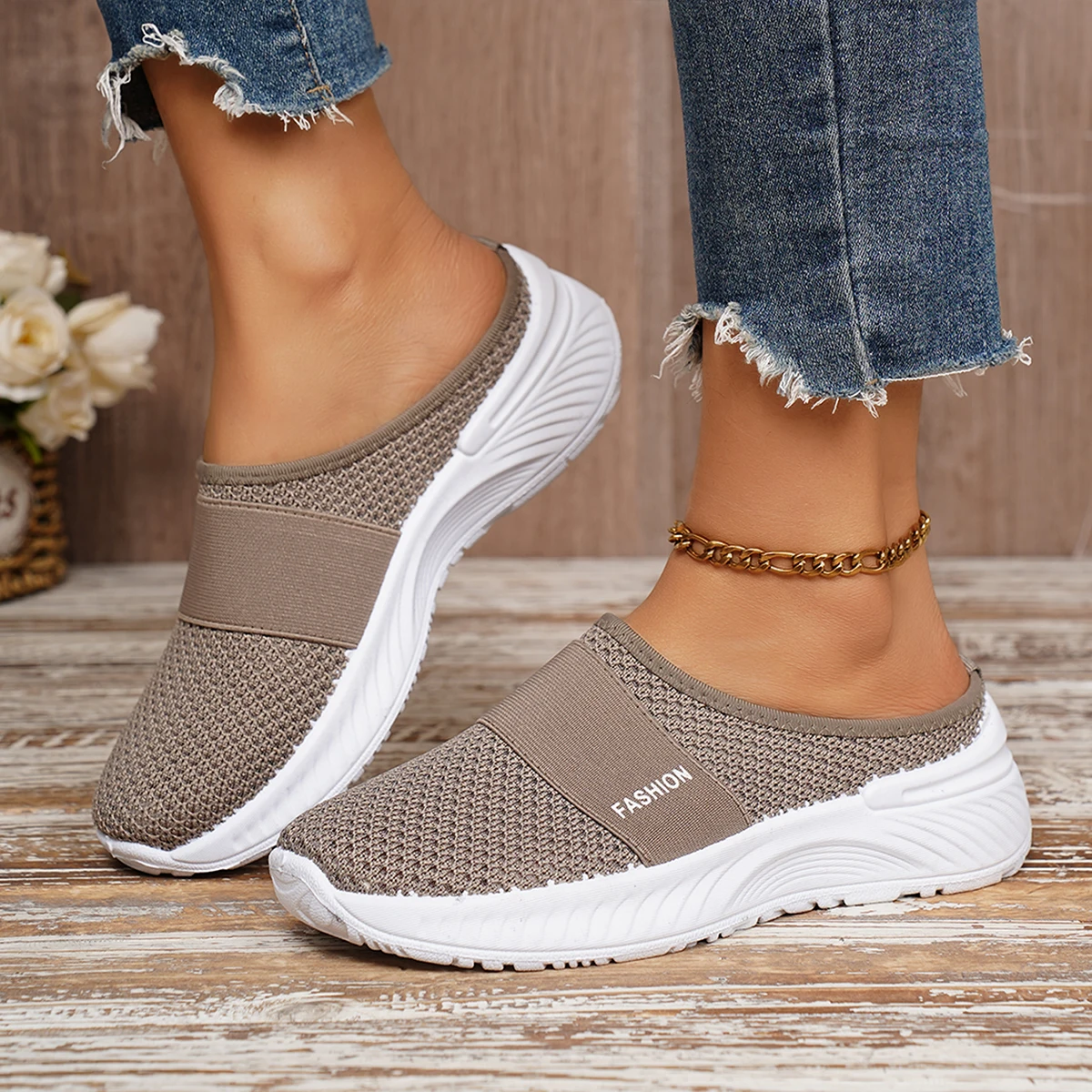 Women's Casual Slip-On Sneakers Breathable Fabric Lightweight PVC Sole Machine Washable Cleanable All-Season Comfort Shoes
Women's Casual Slip-On Sneakers Breathable Fabric Lightweight PVC Sole Machine Washable Cleanable All-Season Comfort Shoes