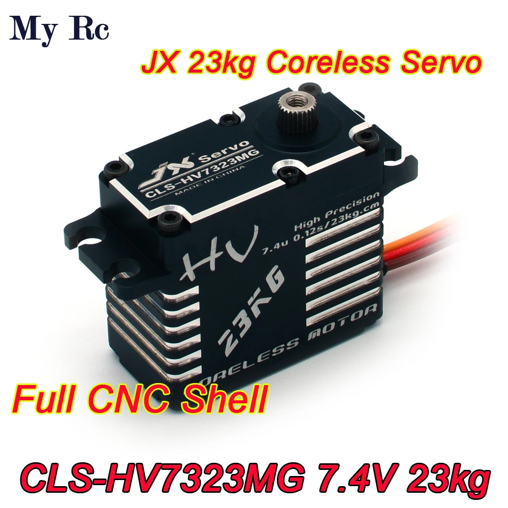 JX Servo CLS-HV7323MG 73G 23 кг высокий крутящий момент HV полный CNC корпус стальной Шестеренчатый сервопривод для радиоуправляемой модели
JX Servo CLS-HV7323MG 73G 23 кг высокий крутящий момент HV полный CNC корпус стальной Шестеренчатый сервопривод для радиоуправляемой модели