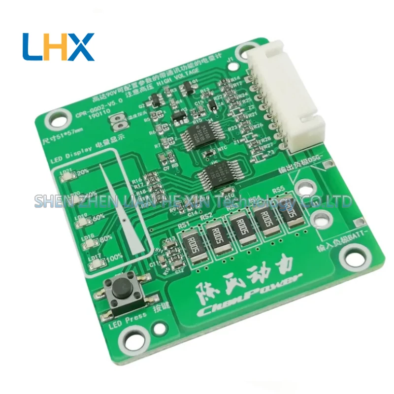 BQ34Z100 Multi-cell Multi-series Lithium Battery Protection Board BMS Voltage Meter With Configurable Bluetooth Module
BQ34Z100 Multi-cell Multi-series Lithium Battery Protection Board BMS Voltage Meter With Configurable Bluetooth Module