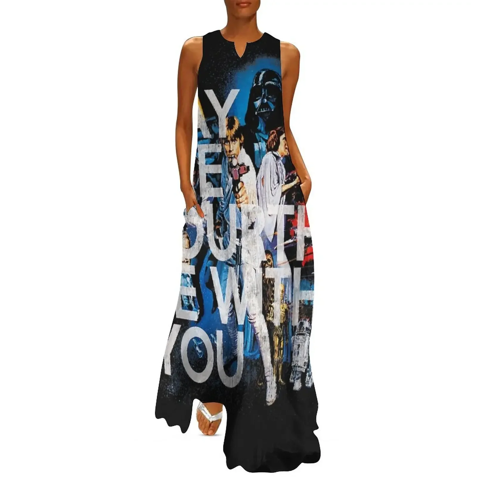 May The Fourth Be With You Vintage Movie Poster Long Dress dresses for womens 2025 Dress
May The Fourth Be With You Vintage Movie Poster Long Dress dresses for womens 2025 Dress